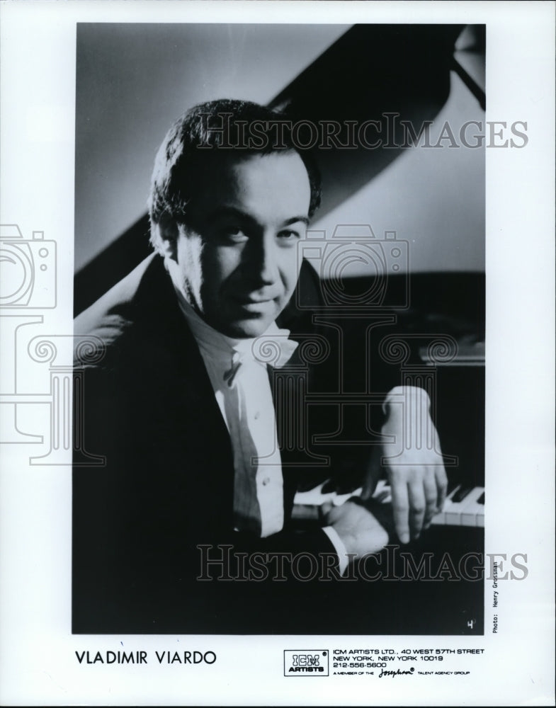 Press Photo Vladimir Viardo, pianist - cvp94052- Historic Images
