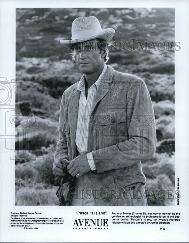 1988, Charles Dance in Pascali&#39;s Island. - cvp94162 - Historic Images