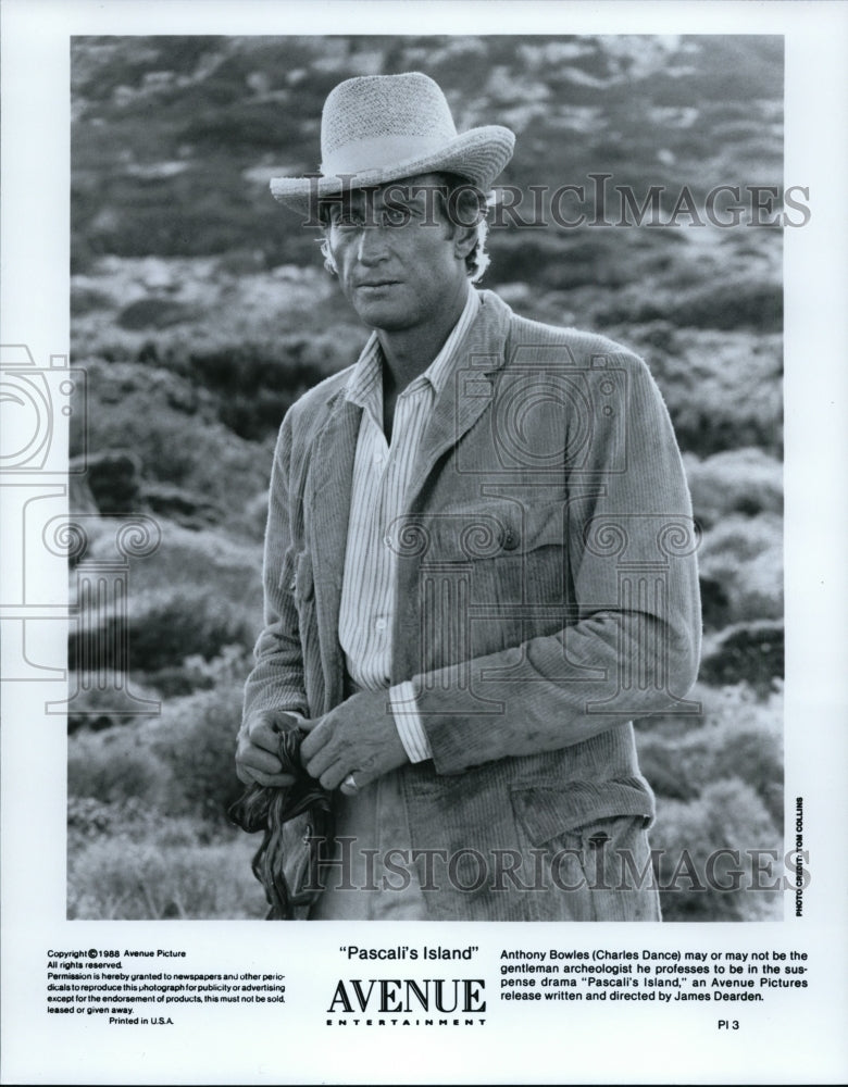 1988, Charles Dance in Pascali's Island. - cvp94162 - Historic Images