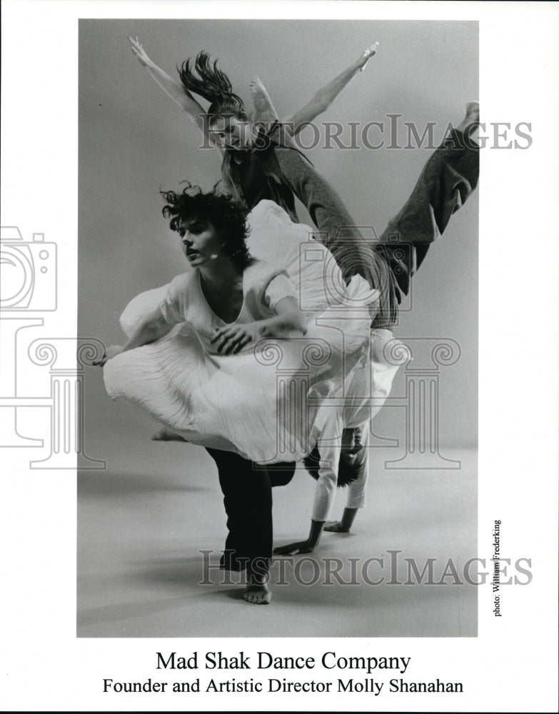 Press Photo Molly Shanahan-Mad Shak Dance Company - cvp94216 - Historic Images