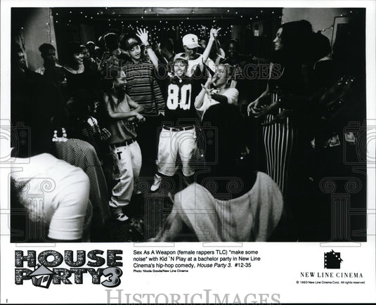 1993, TLC and Kid N Play in House Party 3. - cvp94481 - Historic Images