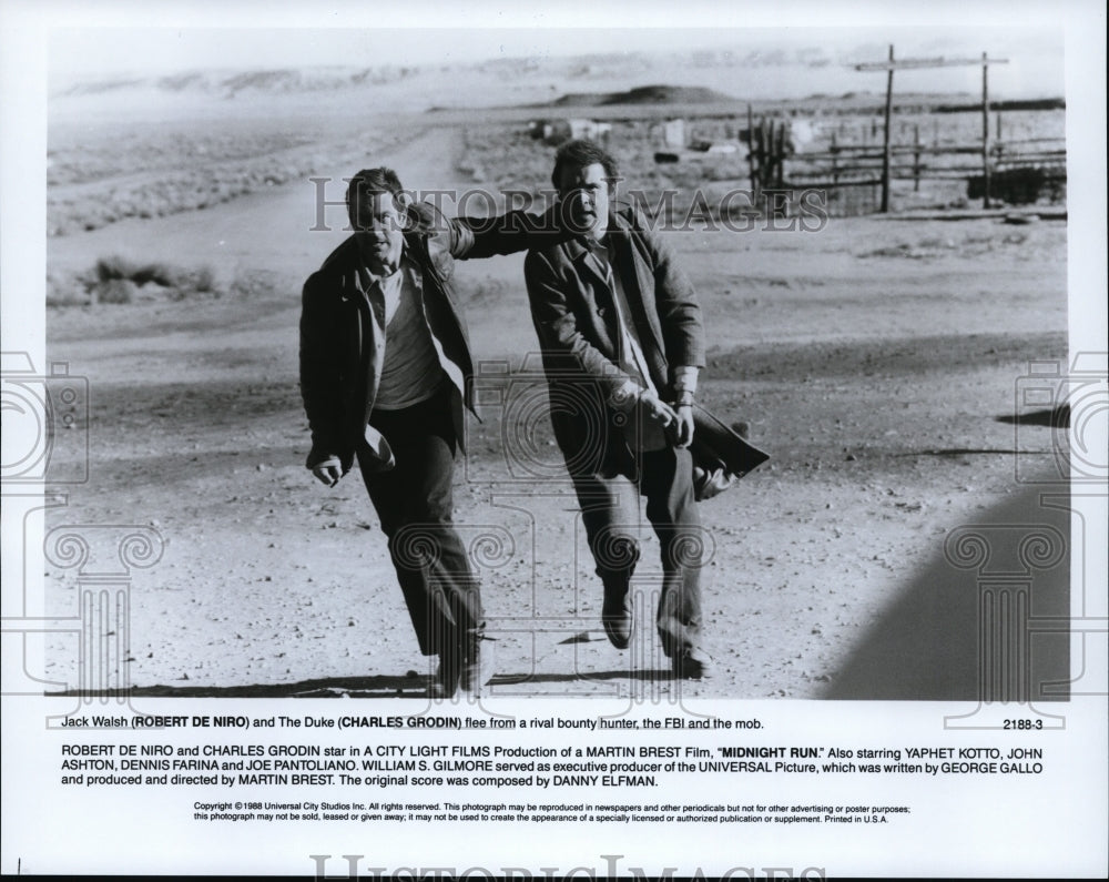 1988, Midnight Run-Robert De Niro, Charles Grodin - cvp94638 - Historic Images