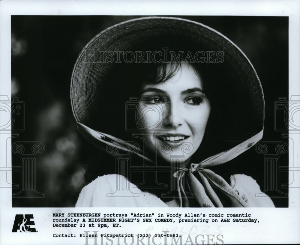 1989, Mary Steenburgen in A Midsummer Night's Sex Comedy. - cvp94694 - Historic Images