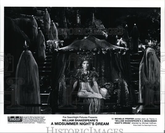 1999 Press Photo Michelle Pfeiffer-A Midsummer Night's Dream - cvp94698 - Historic Images