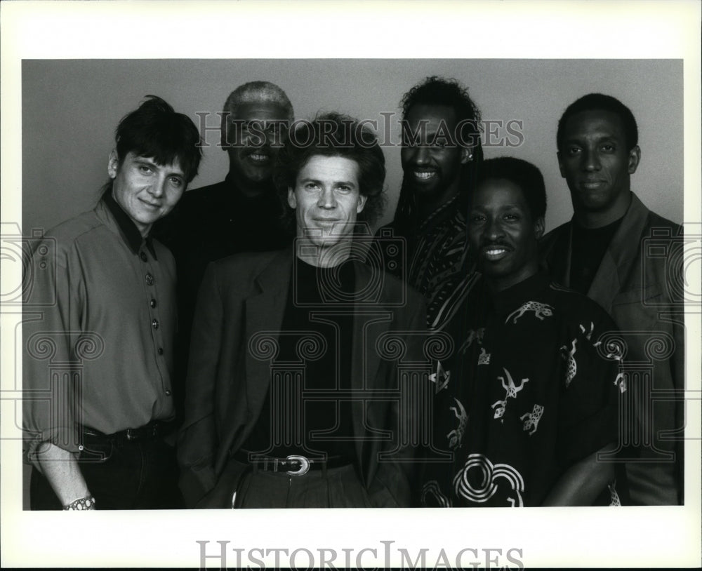 1989 Press Photo Saisse, Alias, Sanborn, Hakim, Barney and Bullock - cvp94729 - Historic Images