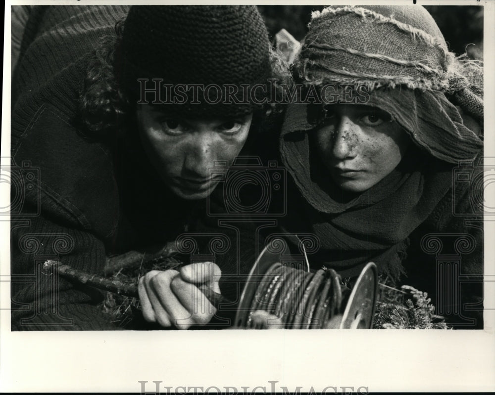 1985 Press Photo Francis Reddy &amp; Xavier Norman Petermann-Mario - cvp94804 - Historic Images