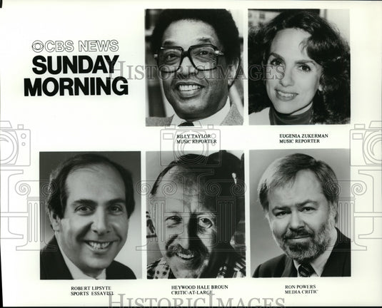 Press Photo CBS News Sunday Morning- - cvp94866 - Historic Images