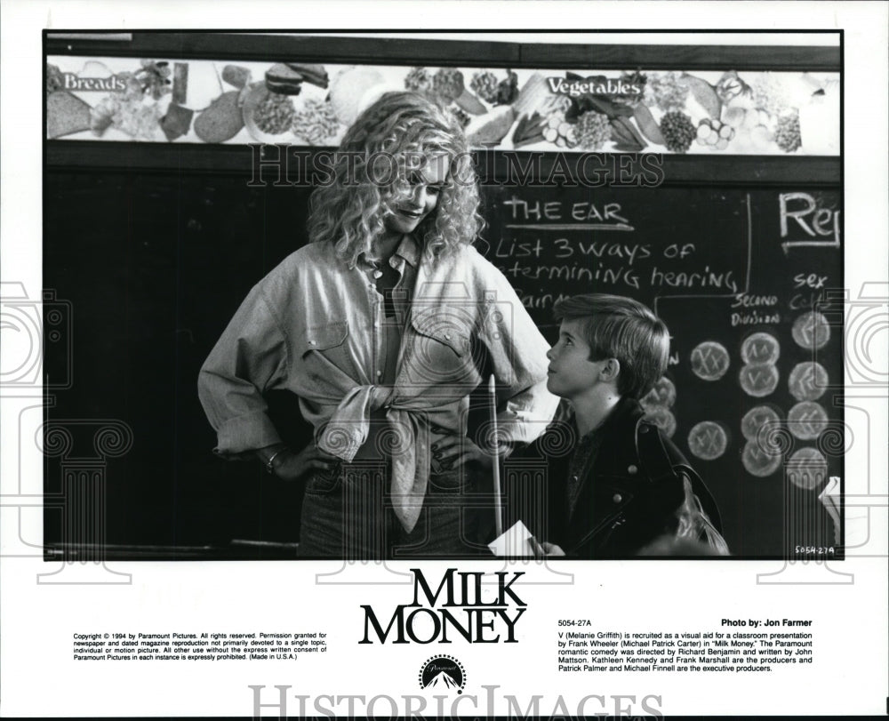 1995, Milk Money-Melanie Griffith and Frank Wheeler - cvp94938 - Historic  Images