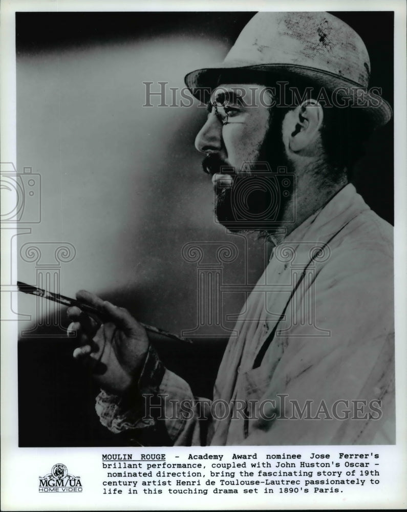 1990, Academy Award nominee Jose Ferrer-Maulin Rouge - cvp95394 - Historic Images