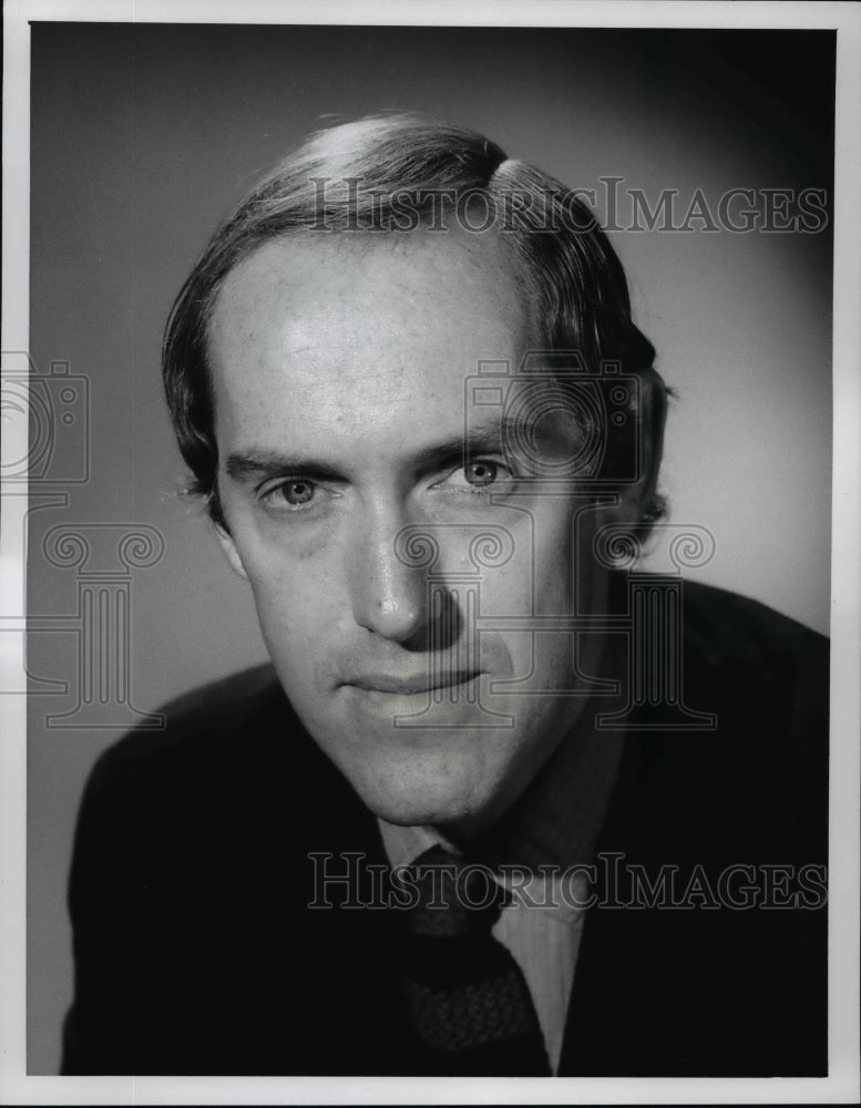 Press Photo Garrick Utley, new anchorman on First Tuesday on NBC News. - Historic Images