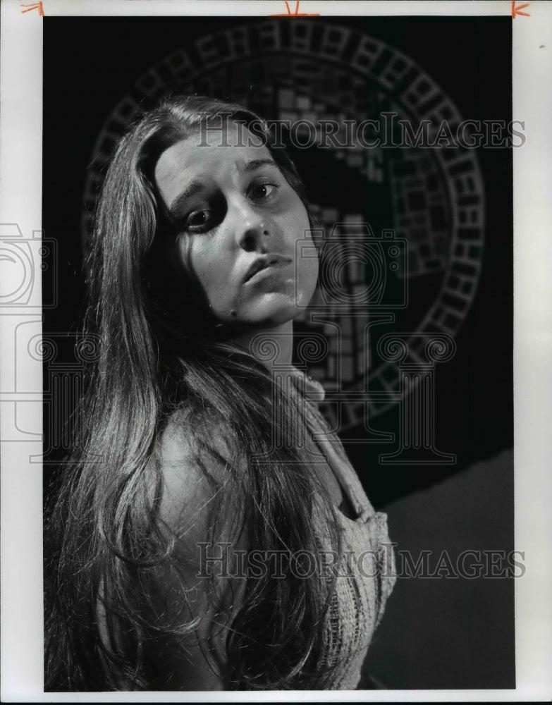 1976 Press Photo Mary Anne Piotrkiowski -Philemon musical - cvp95622-Historic Images