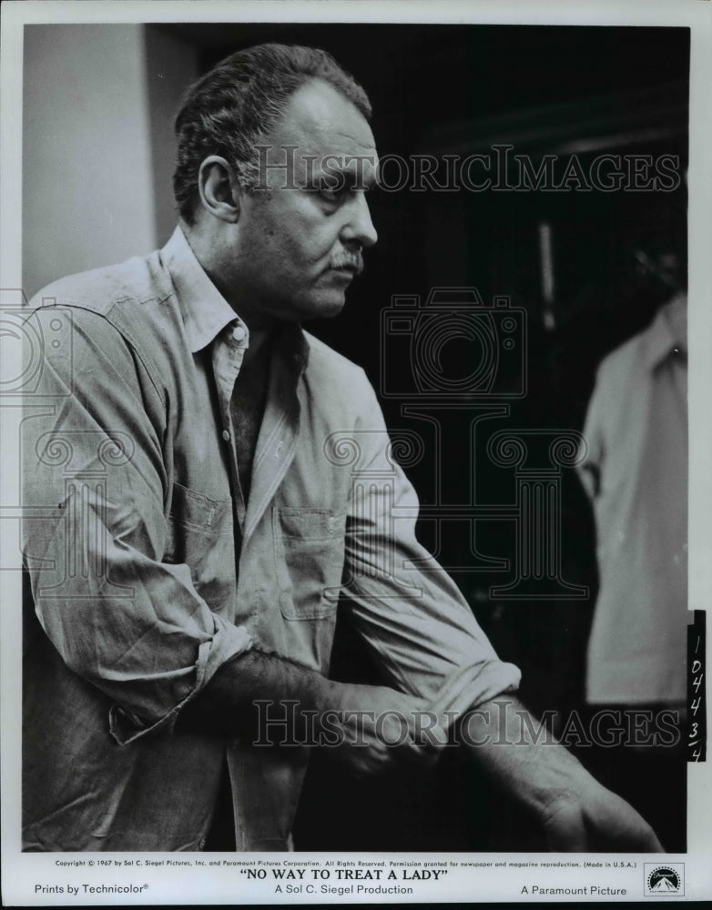 1970 Press Photo Rod Steiger-No Way To Treat A Lady - cvp95685-Historic Images