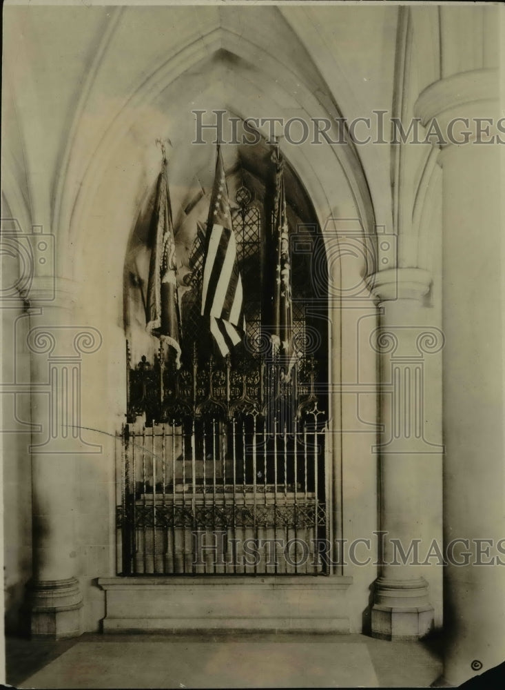 1925, A view of the sarcophagus of late US President Woodrow Wilson - Historic Images