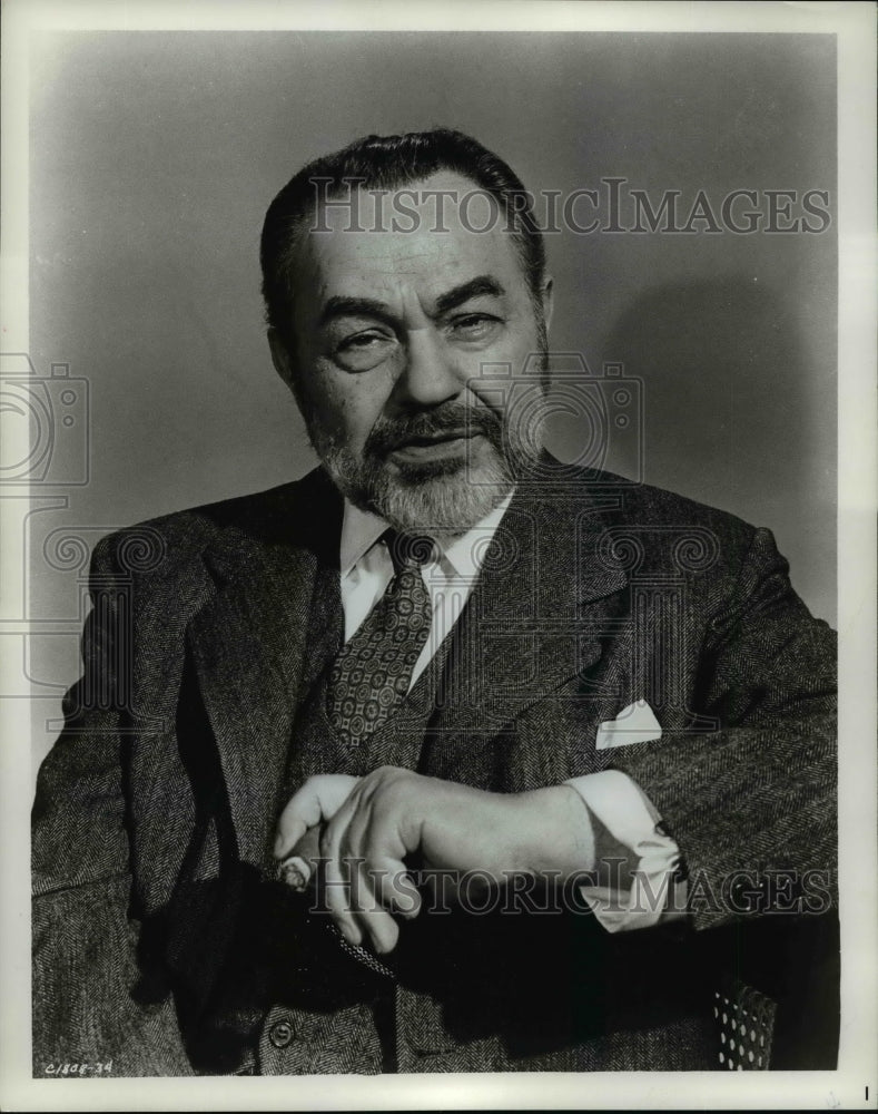 1964, Edward G. Robinson in The Prize. - cvp95908 - Historic Images