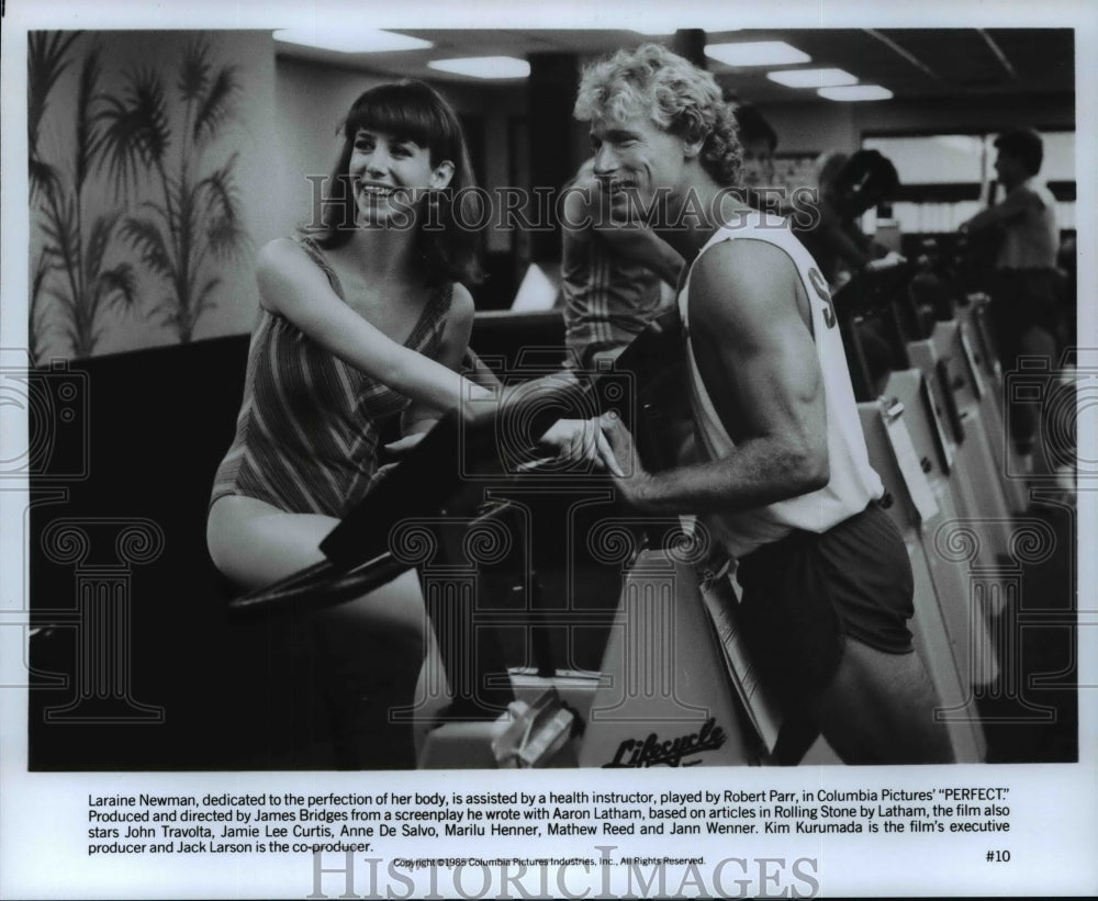 1988 Press Photo Laraine Newman in a scene from &quot;Perfect.&quot; - Historic Images