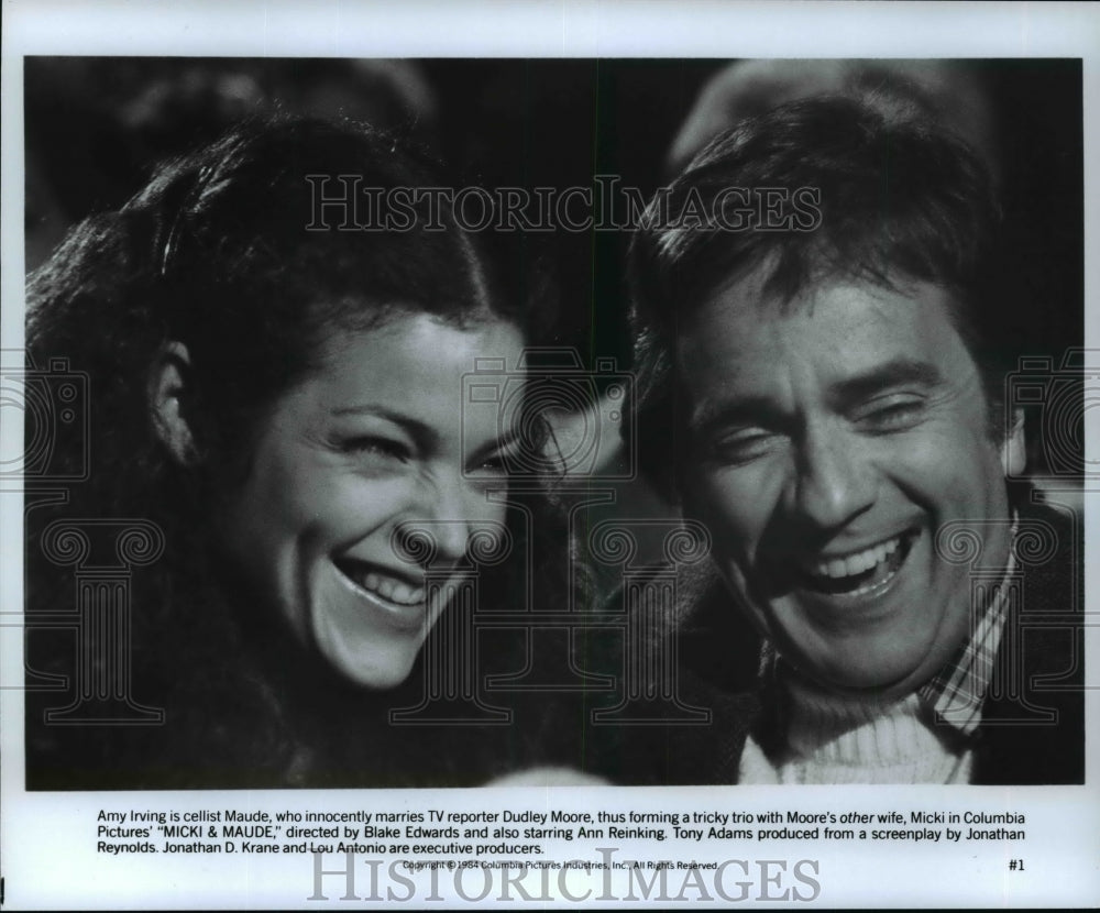 1984, Dudley Moore and Amy Irving in Micki &amp; Maude. - cvp96041 - Historic Images