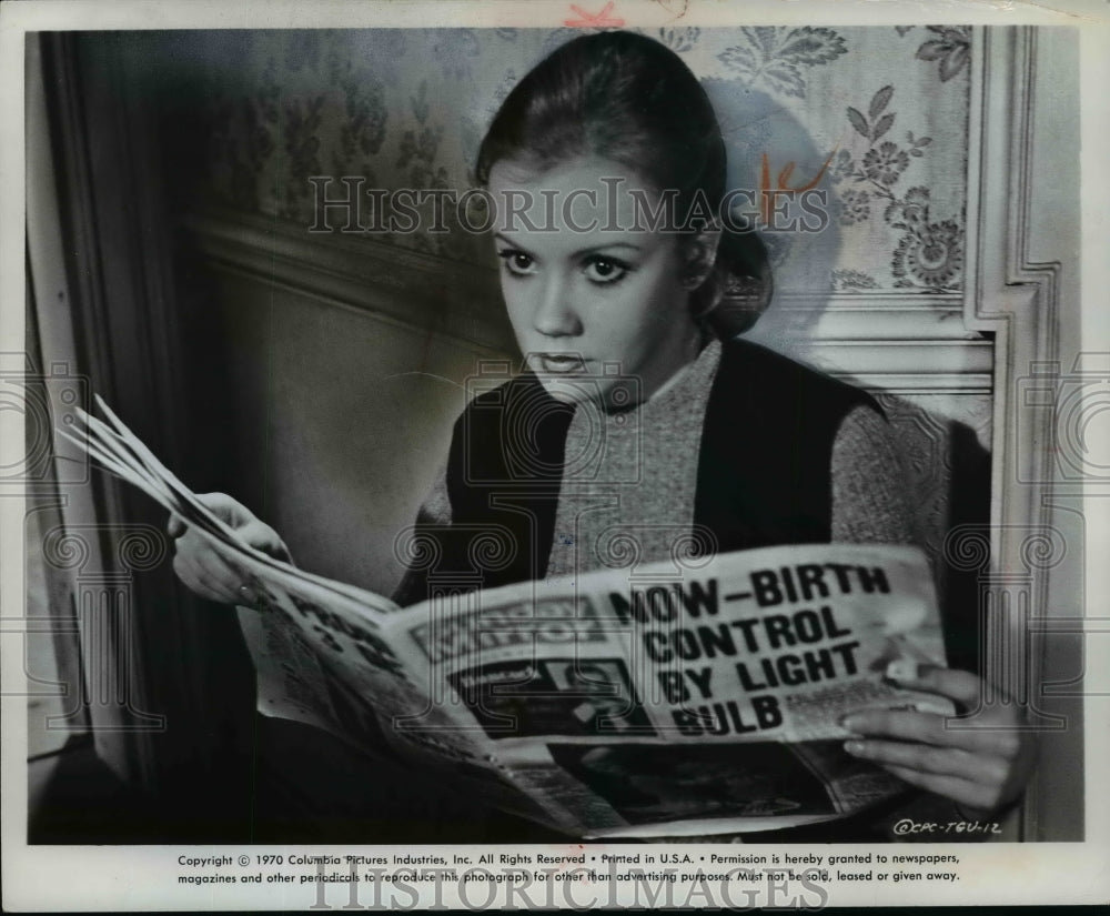 1970 Press Photo Hayley Mills in Take a Girl Like You. - cvp96121-Historic Images