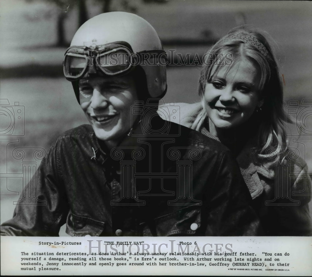 1967 Press Photo Murray Head and Hayley Mills in The Family Way. - cvp96123 - Historic Images