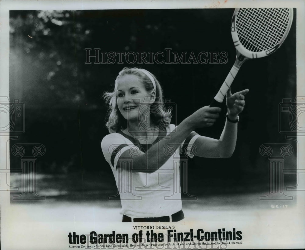 1979, Dominique Sanda in The Garden of the Finzi-Continis. - Historic Images