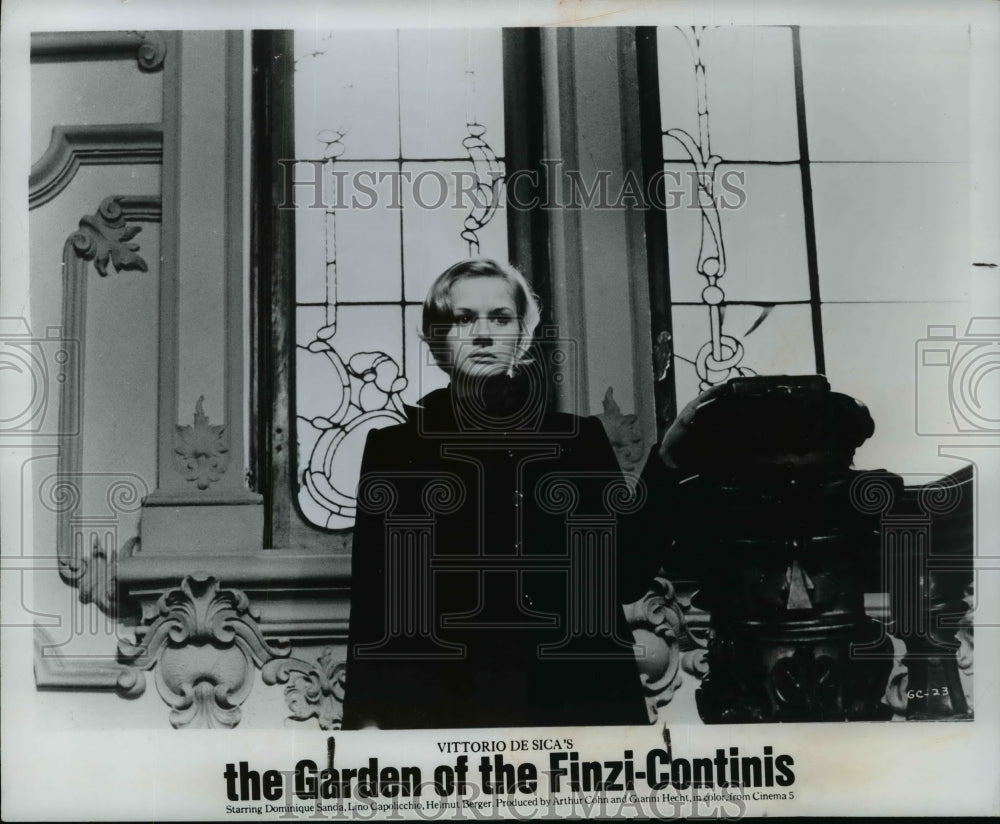 Perry Contini 1972 Press Photo Dominique Sanda-The Garden of the Finzi Continis - cv ...