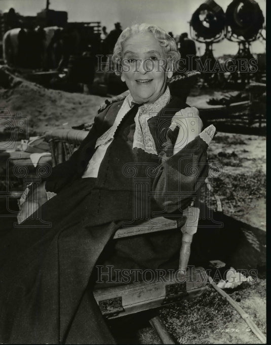 1939, May Robson on location for The Texans. - cvp96523 - Historic Images