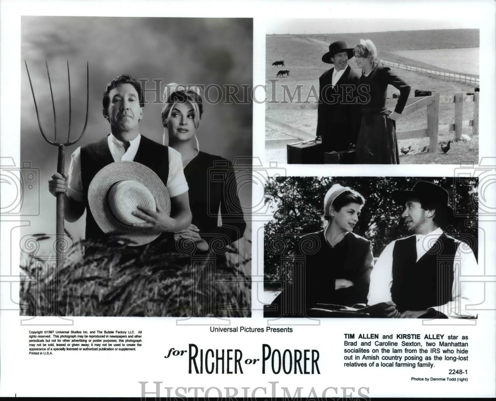 Press Photo Tim Allen and Kristie Alley in For Richer or Poorer - cvp96636 - Historic Images