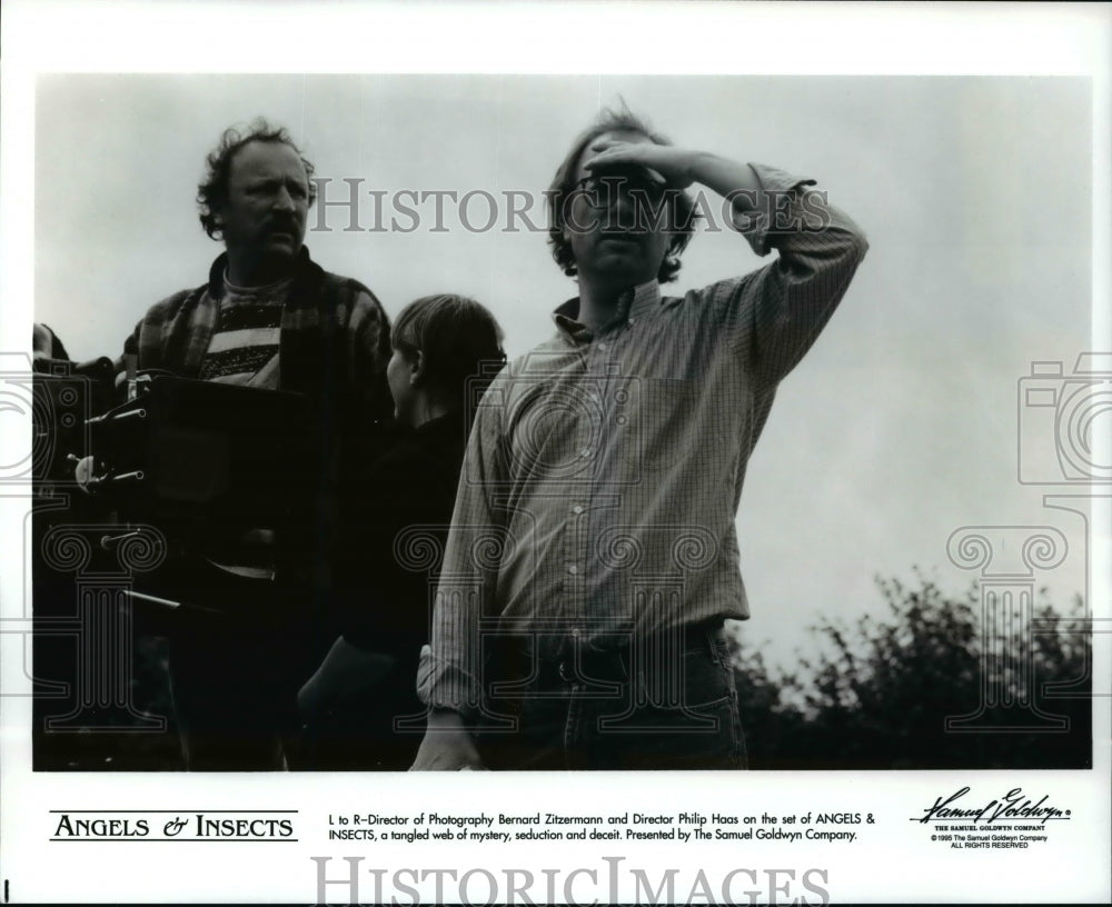 Press Photo Director of Photography Bernard Zitzermann and Director Philip Haas - Historic Images