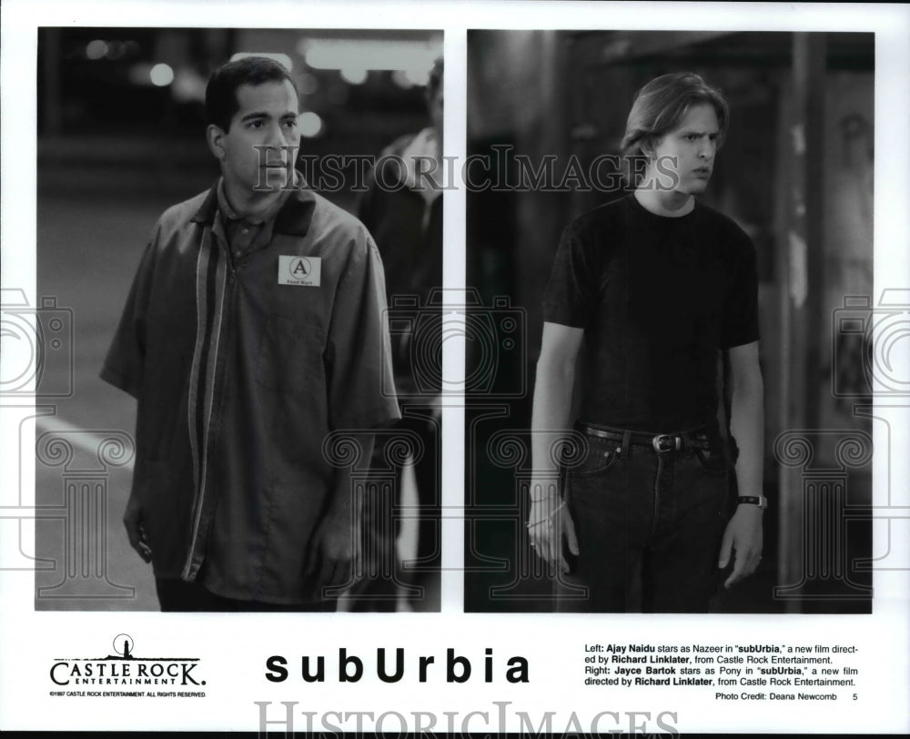1997, Ajay Naidu and Jayce Bartok in subUrbia. - cvp96689 - Historic Images