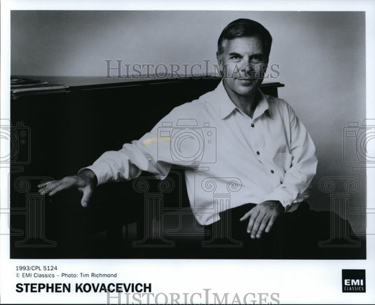 1993, Stephen Kovacevich, Pianist - cvp96731 - Historic Images