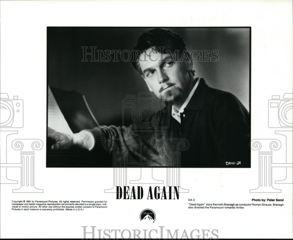 1992, Dead Again-Kenneth Branagh - cvp96750 - Historic Images