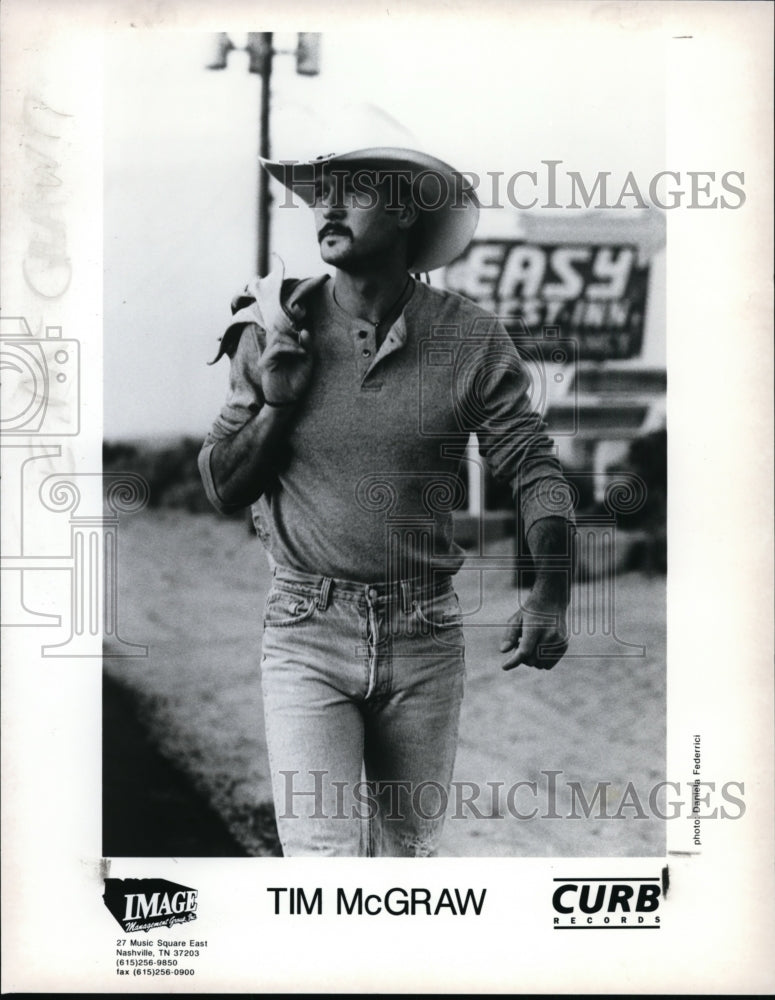 1995 Press Photo Tim McGraw - cvp96942 - Historic Images