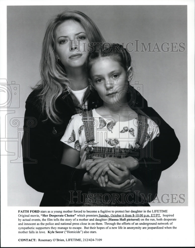 Press Photo Her Desperate Choice-Faith Ford - cvp97070 - Historic Images