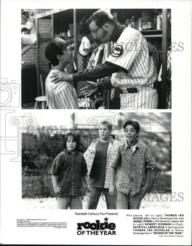 1963 Press Photo Rookie Of The Year movie scenes - cvp97099-Historic Images