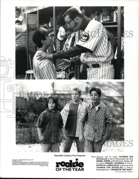 1963 Press Photo Rookie Of The Year movie scenes - cvp97099-Historic Images