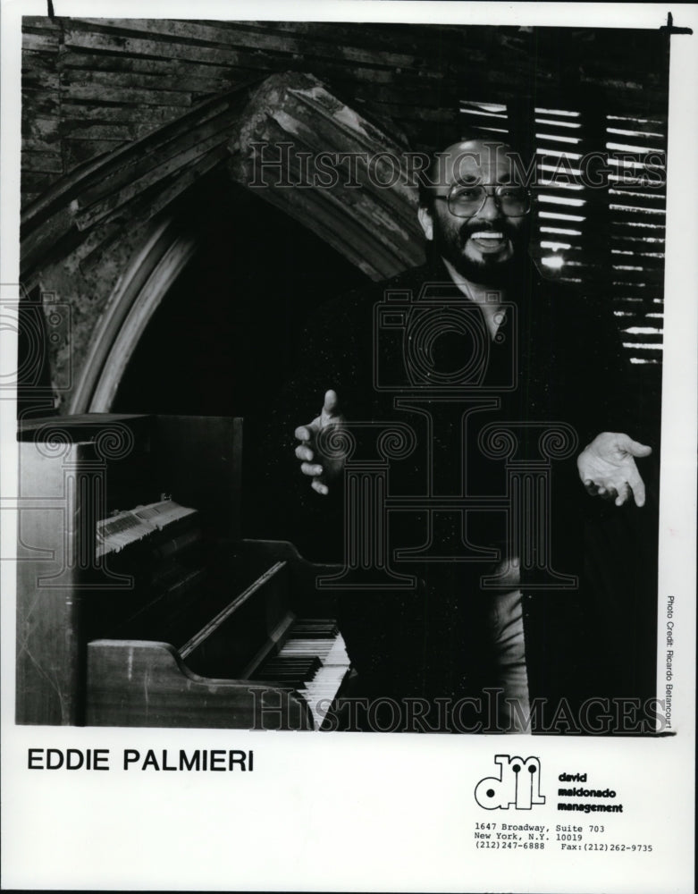 1991 Press Photo Eddie Palmieri - cvp97166 - Historic Images