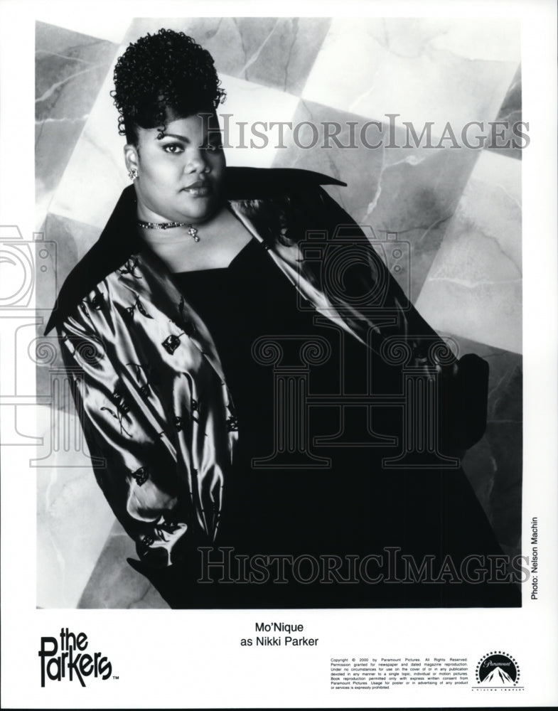 Press Photo Mo'Nique as Nikki Parker-the Parkers - cvp97573 - Historic Images