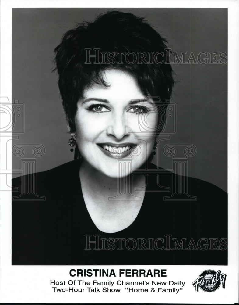 Press Photo Christina Ferrare-Home &amp; Family hosts - cvp97586 - Historic Images