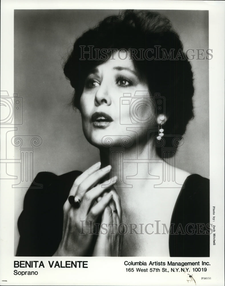 1986, Benita Valente-soprano - cvp97775 - Historic Images