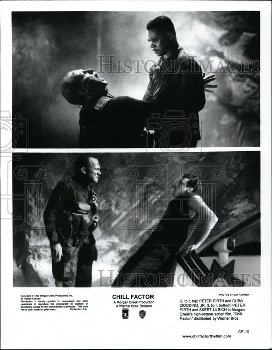 Press Photo Peter Firth and Cuba Gooding, Jr. Peter Firth and Skeet Ulrich- Historic Images