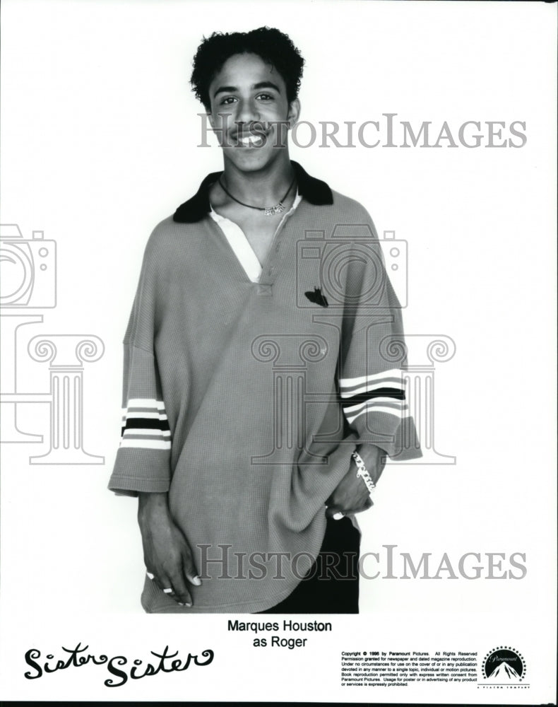 1996, Marques Houston in Sister Sister. - cvp97998 - Historic Images