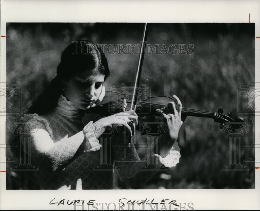 1976 Press Photo Laurie Smukler, violinist - cvp98063 - Historic Images