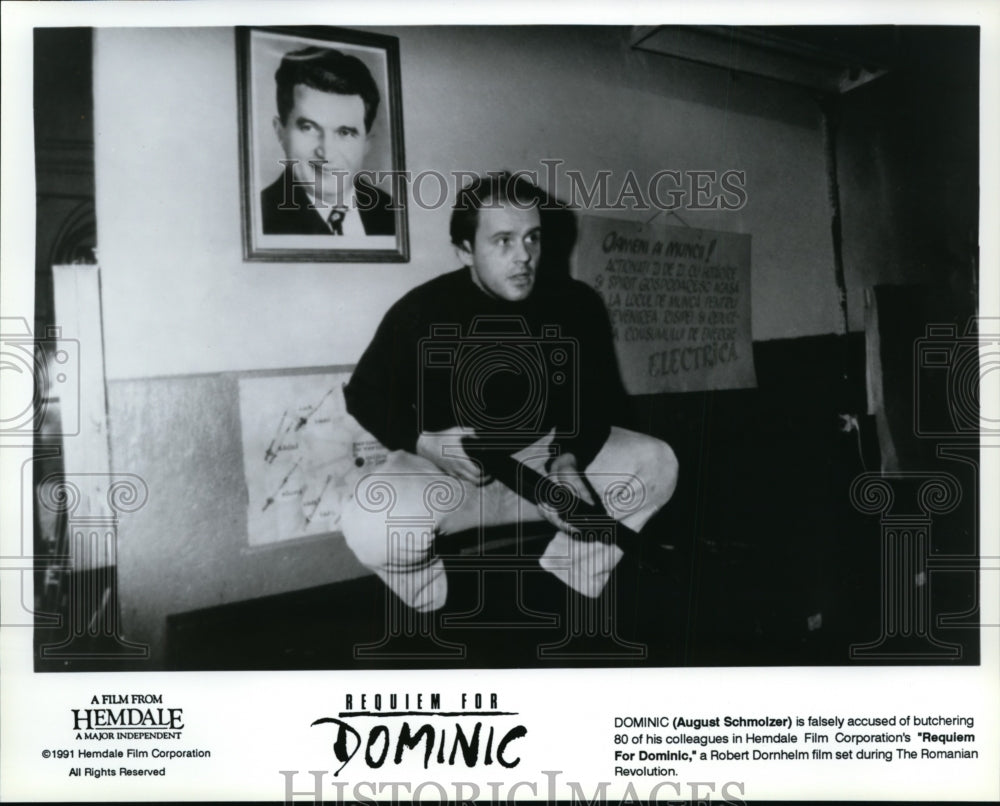 1991, August Schmolzer in Requiem for Dominic. - cvp98066 - Historic Images