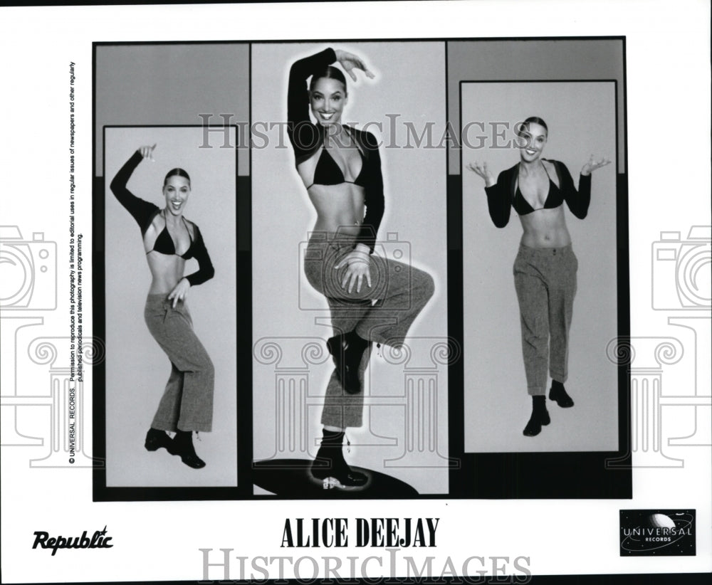 Press Photo Alice Deejay - cvp98138 - Historic Images