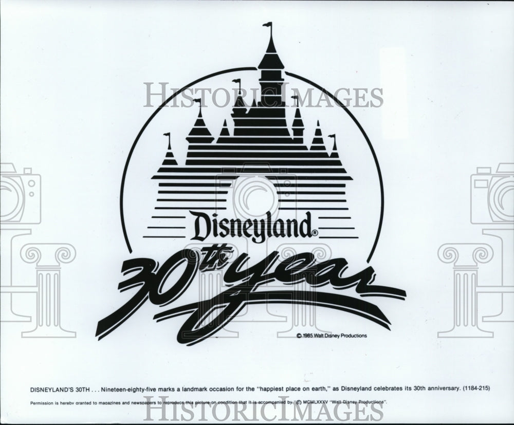 1985 Disneyland California - Historic Images
