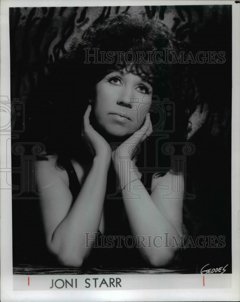 1986 Press Photo Joni Starr-pianist and vocalist - cvp98685- Historic Images