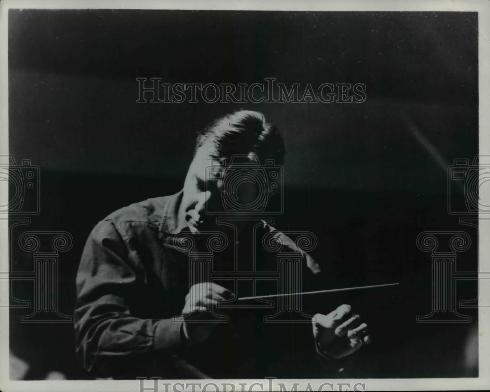 1968 Press Photo Famous American conductor Robert Shaw - cvp99160 - Historic Images