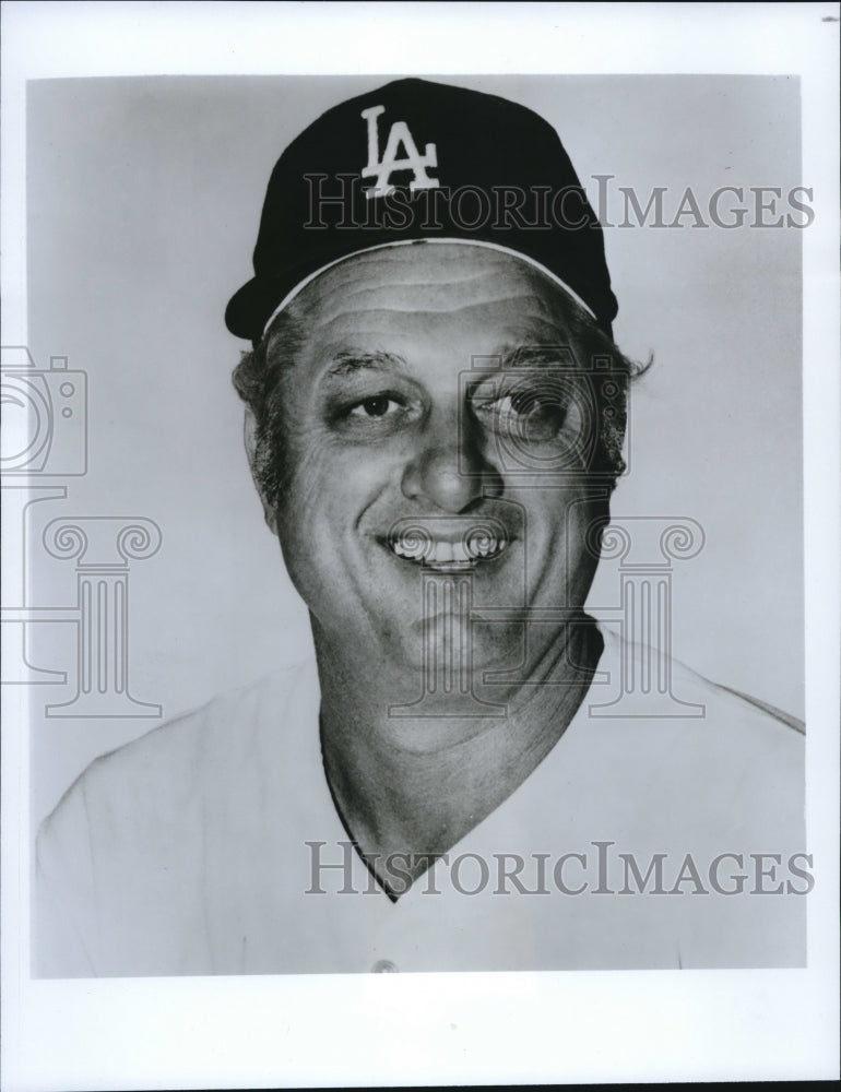 1989 Press Photo Dean Of Major League Managers Tommy LaSorda - Historic Images