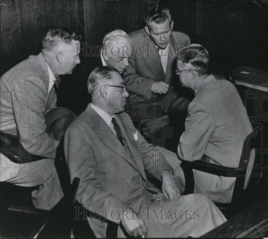 1954 Press Photo The first days trial of Dr. Samuel Sheppard - Historic Images