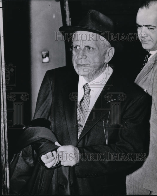 1954 Press Photo William J Corrigan, Chief defense counsel for Dr Sam Sheppard-Historic Images