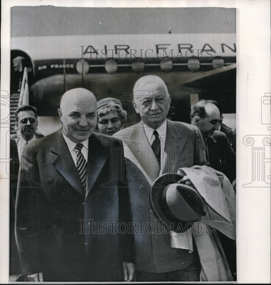 1960 Press Photo Cyrus Eaton, industrialist who recently was target of senatoria - Historic Images